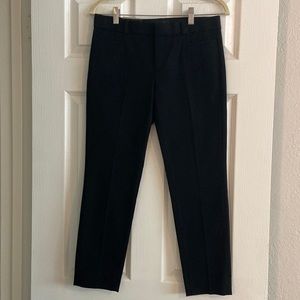 Banana republic Sloan crop black pants